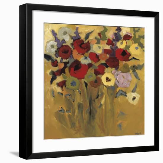 Jewel Bouquet-Jennifer Harwood-Framed Art Print