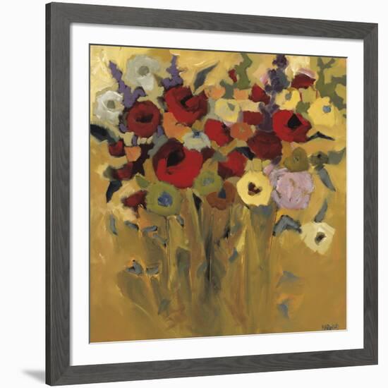 Jewel Bouquet-Jennifer Harwood-Framed Art Print