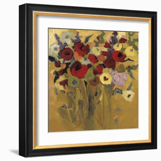 Jewel Bouquet-Jennifer Harwood-Framed Giclee Print