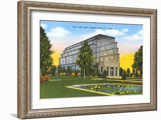 Jewel Box, Forest Park, St. Louis, Missouri-null-Framed Art Print