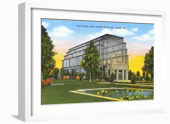 Jewel Box, Forest Park, St. Louis, Missouri-null-Framed Art Print