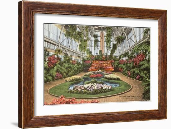 Jewel Box, Forest Park, St. Louis, Missouri-null-Framed Art Print