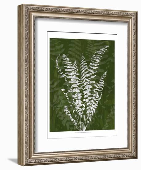 Jewel Ferns I-James Burghardt-Framed Art Print