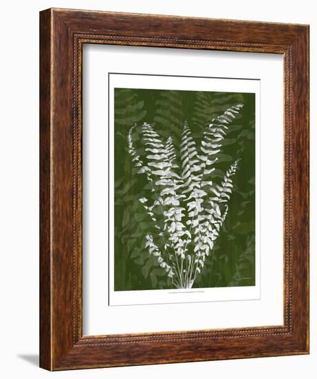 Jewel Ferns I-James Burghardt-Framed Art Print