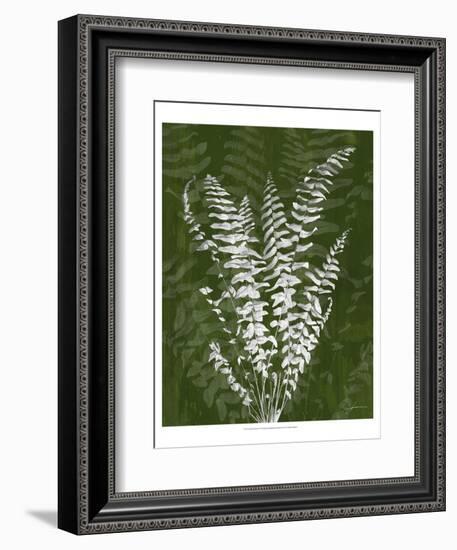 Jewel Ferns I-James Burghardt-Framed Art Print