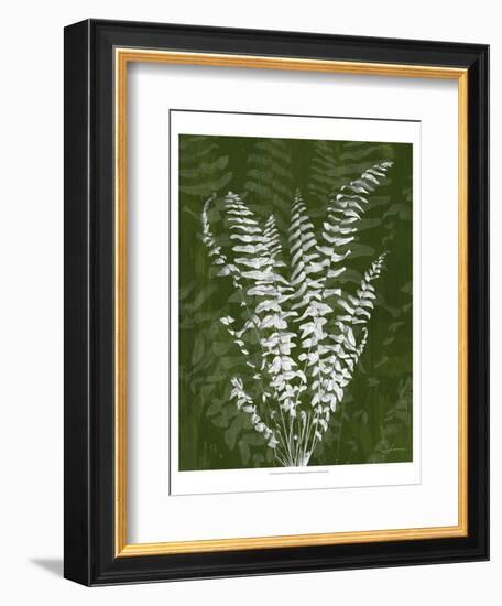 Jewel Ferns I-James Burghardt-Framed Art Print