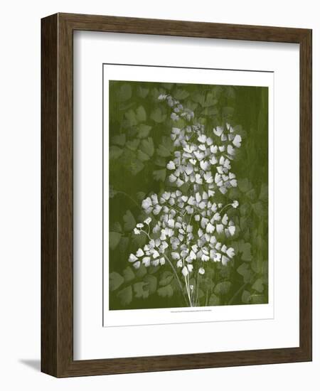 Jewel Ferns III-James Burghardt-Framed Art Print