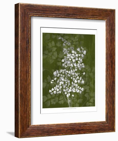 Jewel Ferns III-James Burghardt-Framed Art Print