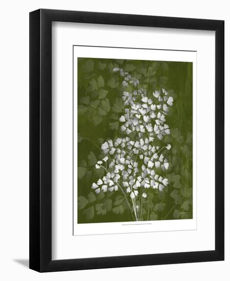 Jewel Ferns III-James Burghardt-Framed Art Print