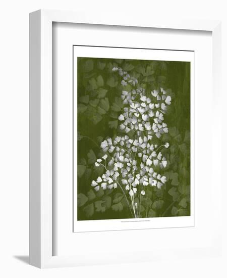 Jewel Ferns III-James Burghardt-Framed Art Print