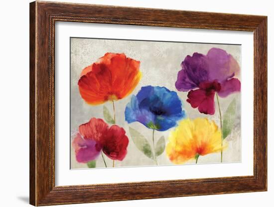 Jewel Florals-Anna Polanski-Framed Art Print