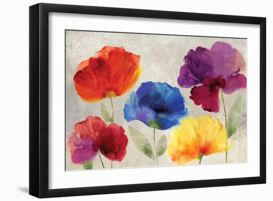 Jewel Florals-Anna Polanski-Framed Art Print