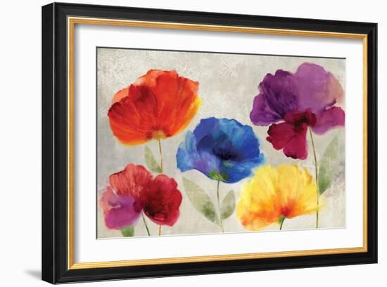 Jewel Florals-Anna Polanski-Framed Art Print