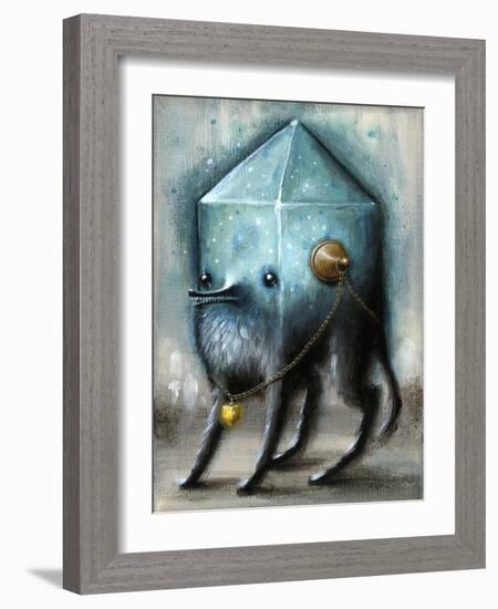 Jewel Hound Blue-Jason Limon-Framed Giclee Print