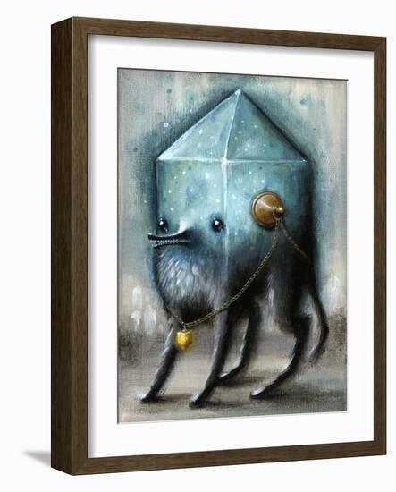 Jewel Hound Blue-Jason Limon-Framed Giclee Print