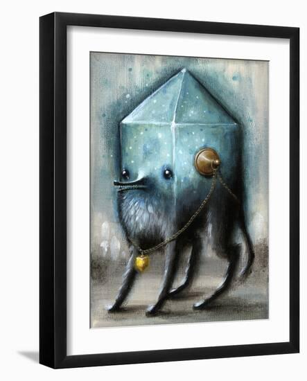 Jewel Hound Blue-Jason Limon-Framed Giclee Print