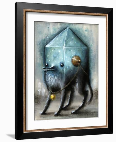 Jewel Hound Blue-Jason Limon-Framed Giclee Print