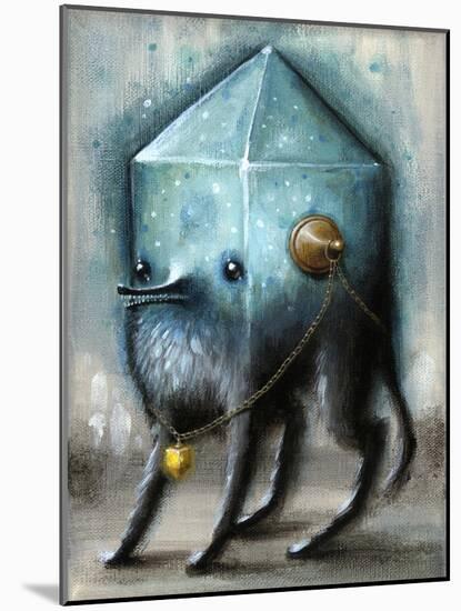 Jewel Hound Blue-Jason Limon-Mounted Giclee Print