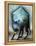 Jewel Hound Blue-Jason Limon-Framed Premier Image Canvas