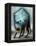 Jewel Hound Blue-Jason Limon-Framed Premier Image Canvas