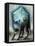 Jewel Hound Blue-Jason Limon-Framed Premier Image Canvas