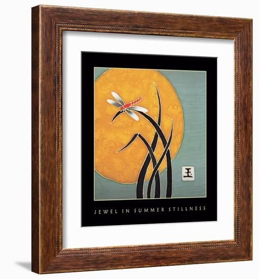 Jewel In Summer Stillness 1-Sybil Shane-Framed Art Print