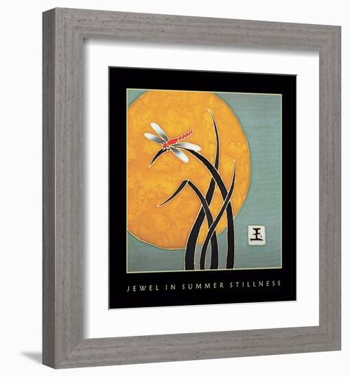 Jewel In Summer Stillness 1-Sybil Shane-Framed Art Print