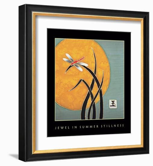 Jewel In Summer Stillness 1-Sybil Shane-Framed Art Print