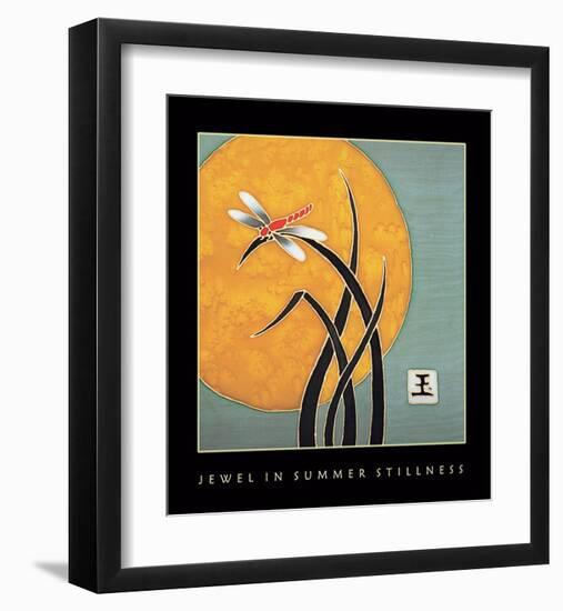 Jewel In Summer Stillness 1-Sybil Shane-Framed Art Print