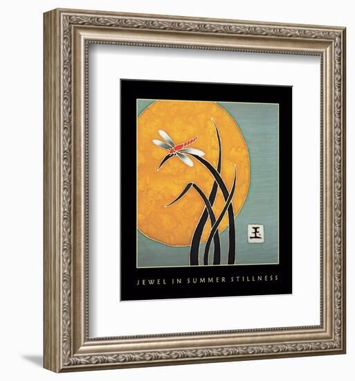 Jewel In Summer Stillness 1-Sybil Shane-Framed Art Print