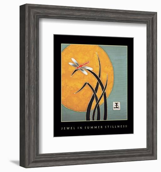 Jewel In Summer Stillness 1-Sybil Shane-Framed Art Print