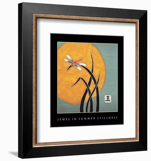 Jewel In Summer Stillness 1-Sybil Shane-Framed Art Print