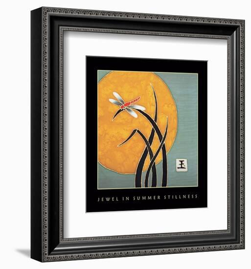 Jewel In Summer Stillness 1-Sybil Shane-Framed Art Print