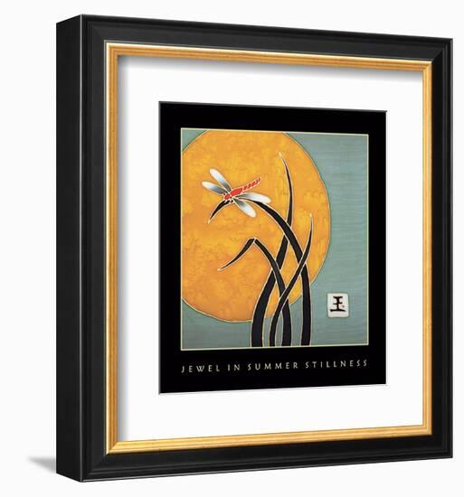 Jewel In Summer Stillness 1-Sybil Shane-Framed Art Print