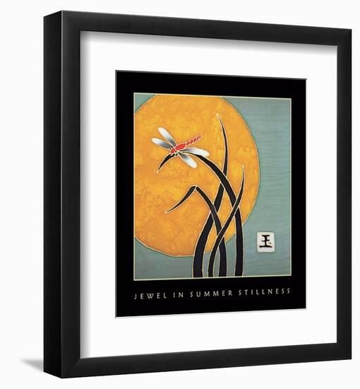 Jewel In Summer Stillness 1-Sybil Shane-Framed Art Print