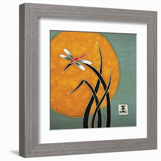 Jewel in Summer Stillness II-Sybil Shane-Framed Art Print