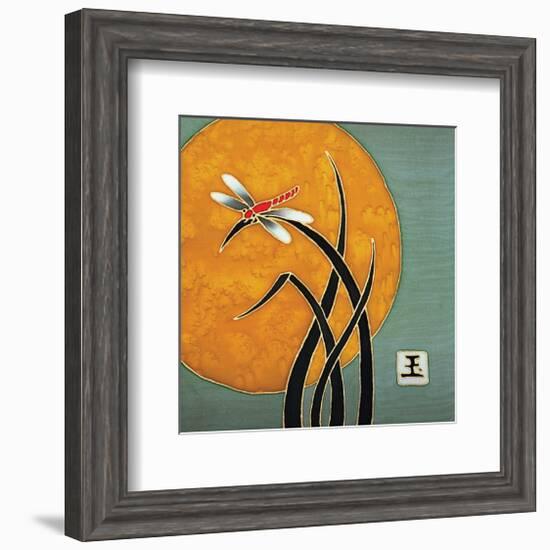 Jewel in Summer Stillness II-Sybil Shane-Framed Art Print