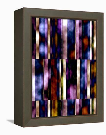 Jewel Intermix 3-Ruth Palmer-Framed Stretched Canvas