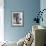 Jewel Mau Claire, a Full Figured Client, Resting on a Porch at Rose Dor Farms, a Weight Loss Camp-Alfred Eisenstaedt-Framed Photographic Print displayed on a wall