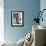 Jewel Mau Claire, a Full Figured Client, Resting on a Porch at Rose Dor Farms, a Weight Loss Camp-Alfred Eisenstaedt-Framed Photographic Print displayed on a wall