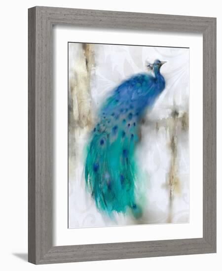 Jewel Plumes I-J.P. Prior-Framed Art Print