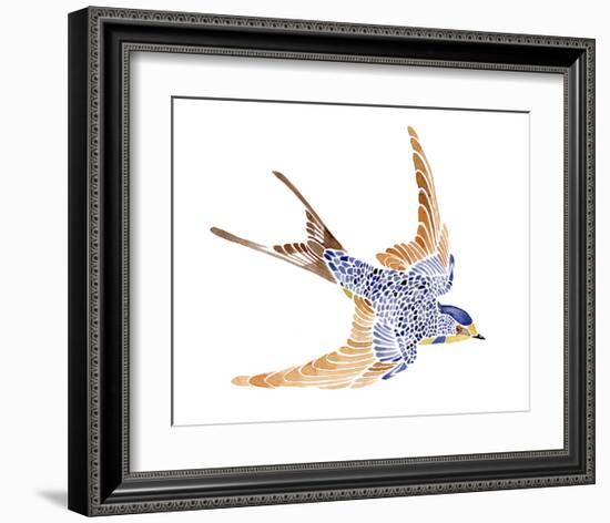 Jeweled Barn Swallow I-Jacob Green-Framed Art Print