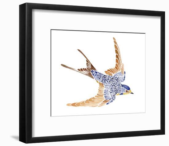 Jeweled Barn Swallow I-Jacob Green-Framed Art Print