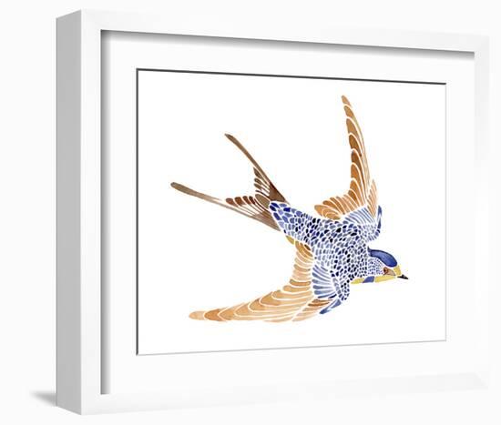 Jeweled Barn Swallow I-Jacob Green-Framed Art Print