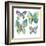 Jeweled Butterflies I-Chariklia Zarris-Framed Art Print