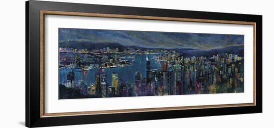 Jeweled City-Georgie-Framed Giclee Print