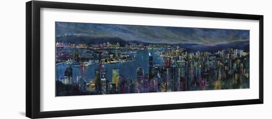 Jeweled City-Georgie-Framed Giclee Print