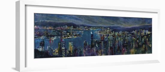 Jeweled City-Georgie-Framed Giclee Print