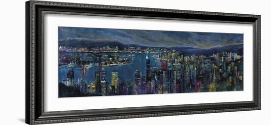 Jeweled City-Georgie-Framed Giclee Print