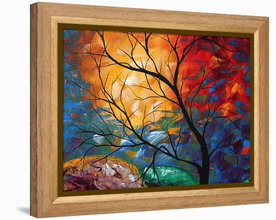 Jeweled Dreams-Megan Aroon Duncanson-Framed Stretched Canvas